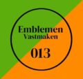Emblemen vastmaken 013